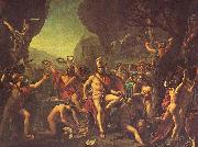 Leonidas at Thermopylae, Jacques-Louis David